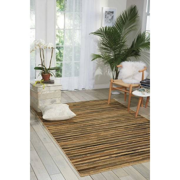 7'10 x 10'6 7-Feet 10-Inches by 10-Feet 6-Inches Nourison Paramount Blu Rectangle Area Rug 